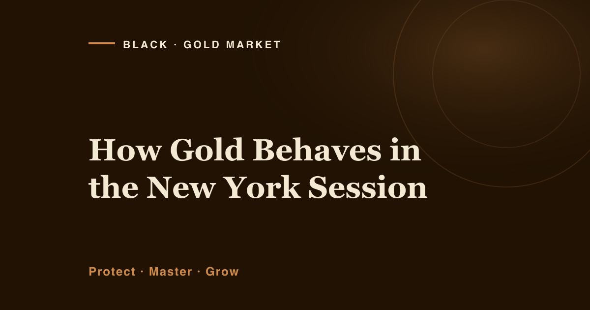 How gold behaves in the New York session, the busiest hours of gold's trading day