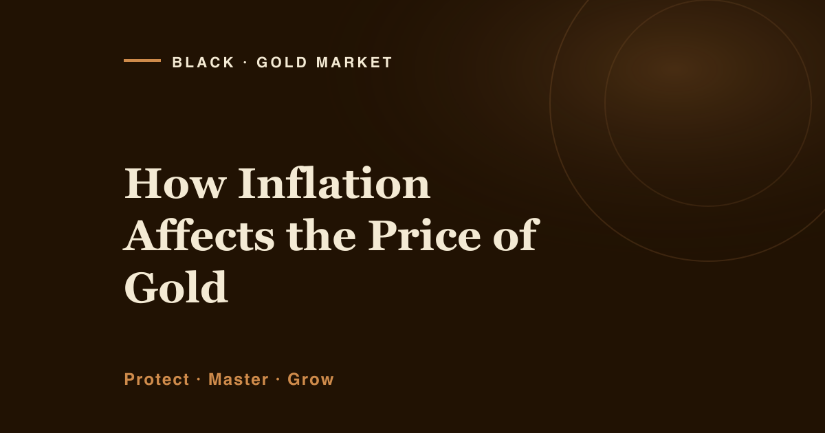 How inflation affects the price of gold, cash loses purchasing power while gold holds value