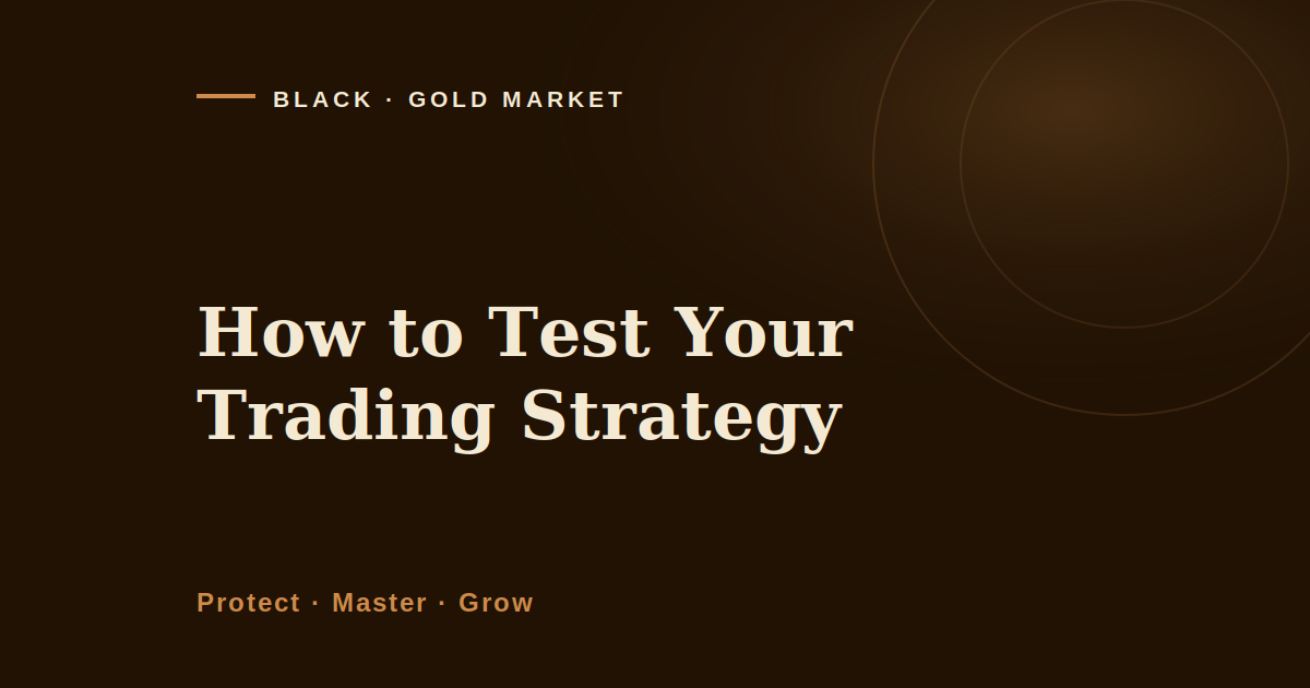 How to test your trading strategy, separating a real edge from a lucky sample